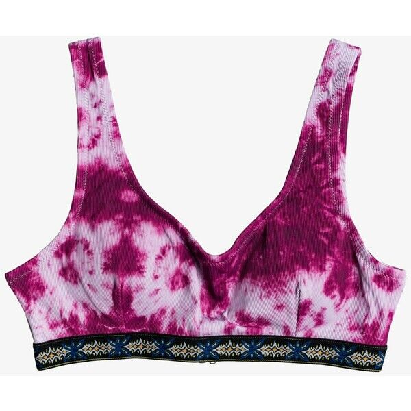 Quiksilver Góra od bikini tie dye pastel lilac QU181J005