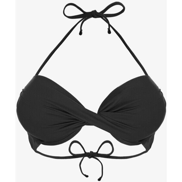 Ardene TWISTED PUSH-UP Góra od bikini czarny A3L83C000