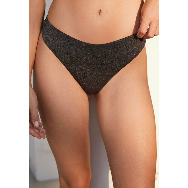 Next SHIMMER V LEG Dół od bikini silver NX381I06A
