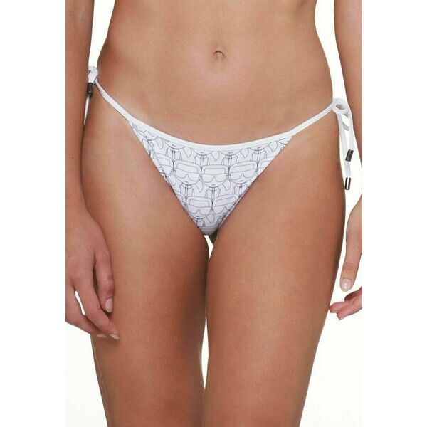 KARL LAGERFELD Dół od bikini white K4881I00F