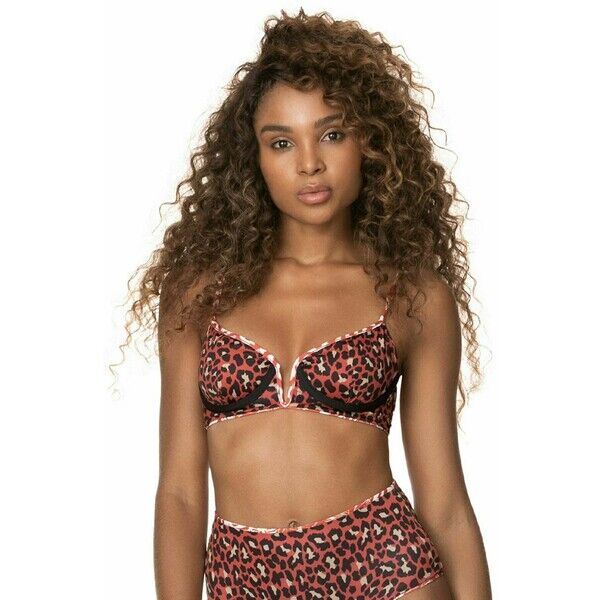 Maaji CINNAMON PLAINS VOILA Góra od bikini red MJ581J033