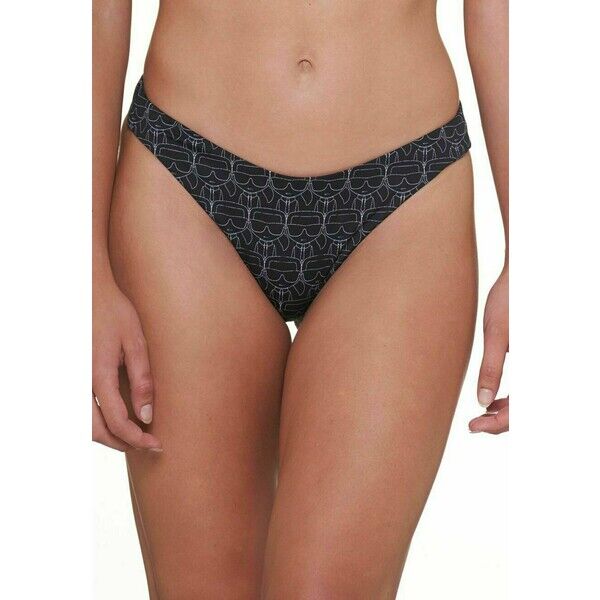 KARL LAGERFELD Dół od bikini black K4881I00G