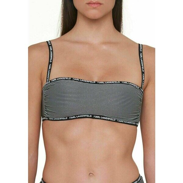 KARL LAGERFELD Góra od bikini black K4881J00F