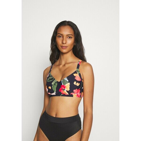 Seafolly SUMMER MEMOIRS CUP BRALETTE Góra od bikini indigo S1981J09N