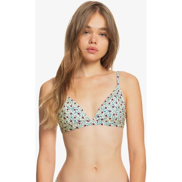 Quiksilver Góra od bikini pastel yellow waxxed daisy QU181J002