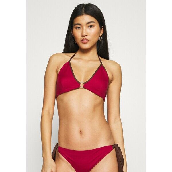 Max Mara Leisure LIUTO TRIANGLE Góra od bikini dunkelrot M1X81J00H
