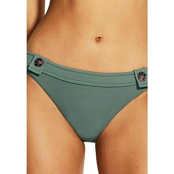 Seafolly ACTIVE HIPSTER Dół od bikini olive leaf S1981I05E