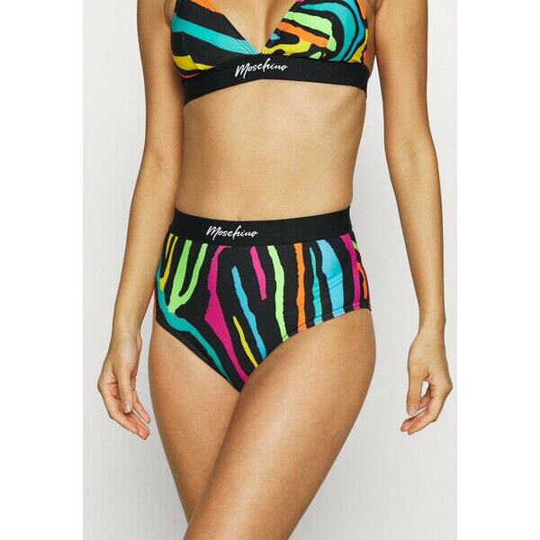 MOSCHINO SWIM HIGH BRIEF Dół od bikini mix M0581I00N