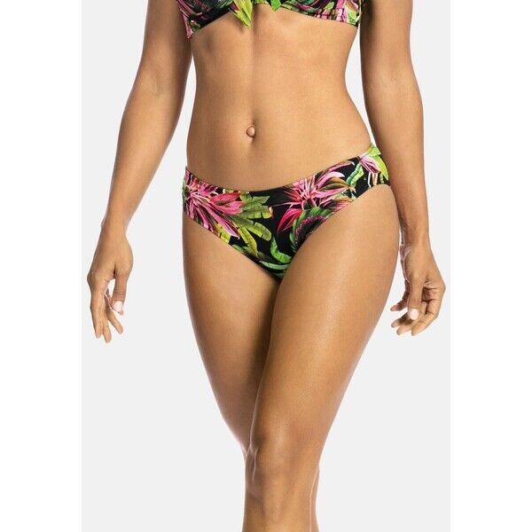 Feba Swimwear KLASYCZNE Dół od bikini wielobarwne kwiaty FEP81I00L