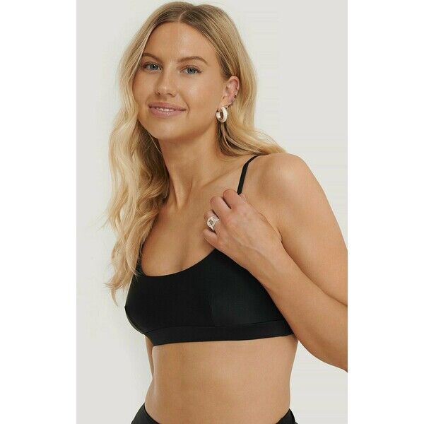 NA-KD Góra od bikini black NAA81J00Y