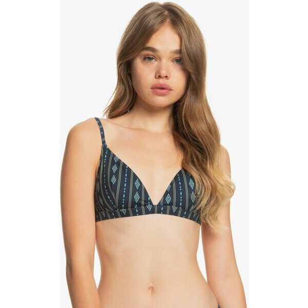 Quiksilver Góra od bikini navy blazer diamond stripes QU181J002