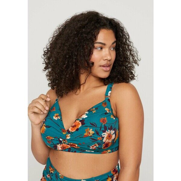 Zizzi Góra od bikini green Z1781J01U