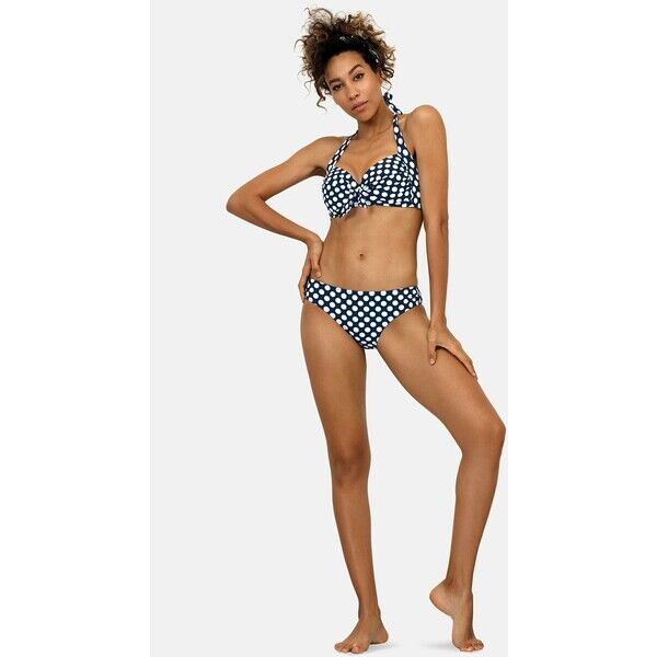 Feba Swimwear SET Bikini granatowy w kropki FEP81L000