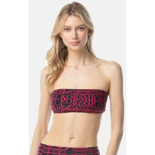MICHAEL Michael Kors Góra od bikini neaon pink ZZO15NZ04