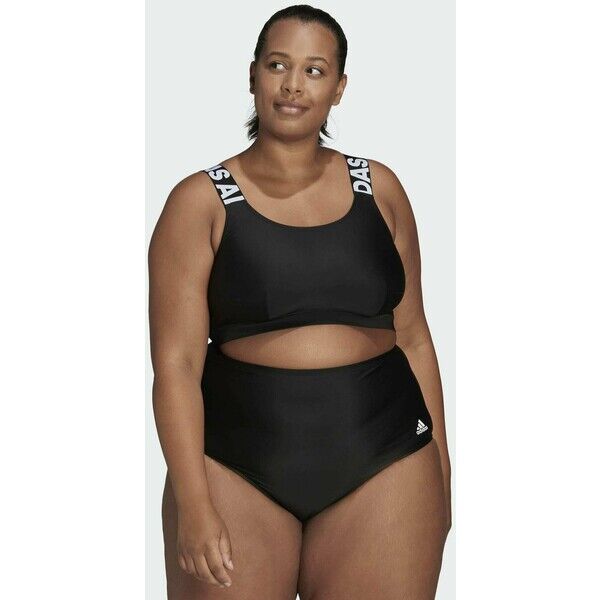 adidas Performance RO BRANDED PLUS SIZE Góra od bikini black AD541I0MM