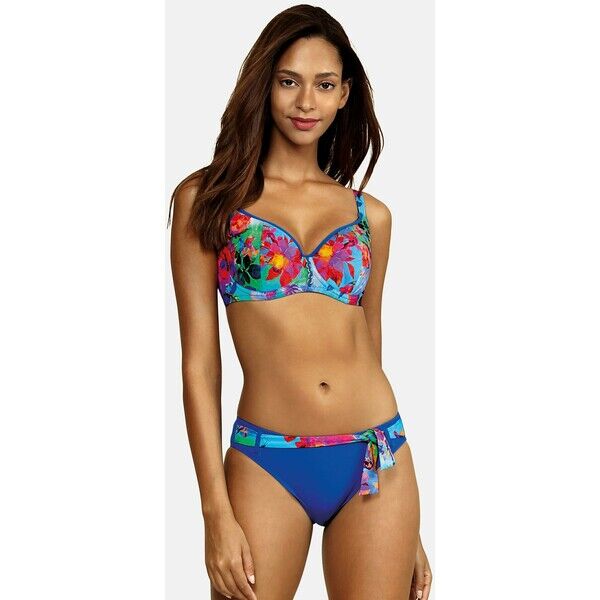 Feba Swimwear SET Bikini niebieski/kwiecisty FEP81L00M