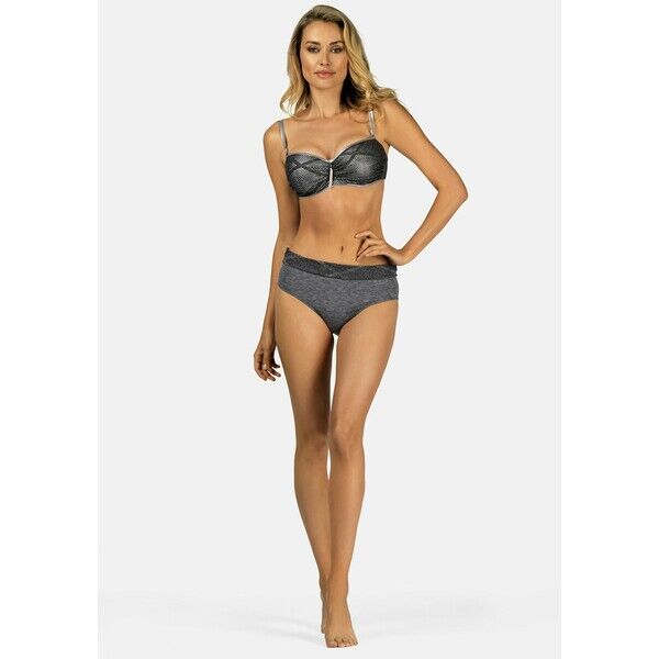 Feba Swimwear Bikini szary srebrny FEP81L004