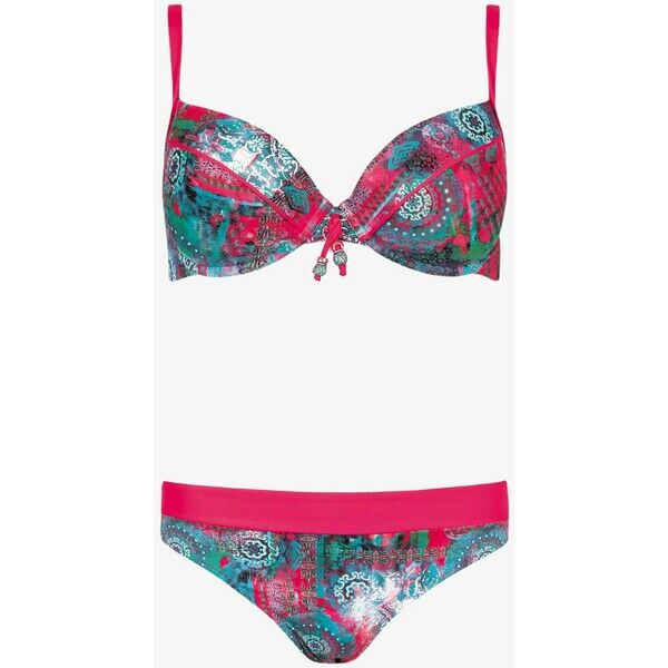 Feba Swimwear Bikini push-up, orientalny wzór FEP81L00W