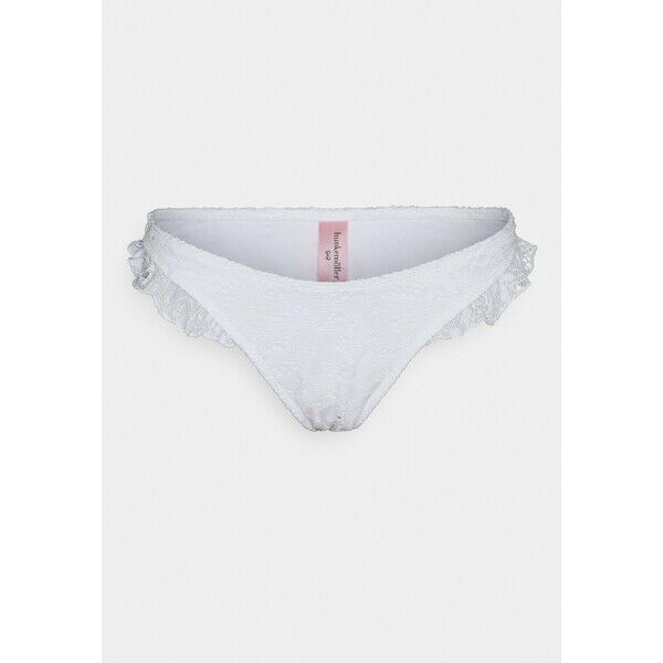 Hunkemöller ETTA CROCHET HIGHLEG Dół od bikini snow white HM181I0A1