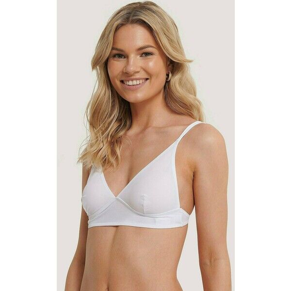 NA-KD Góra od bikini white NAA81J00Q