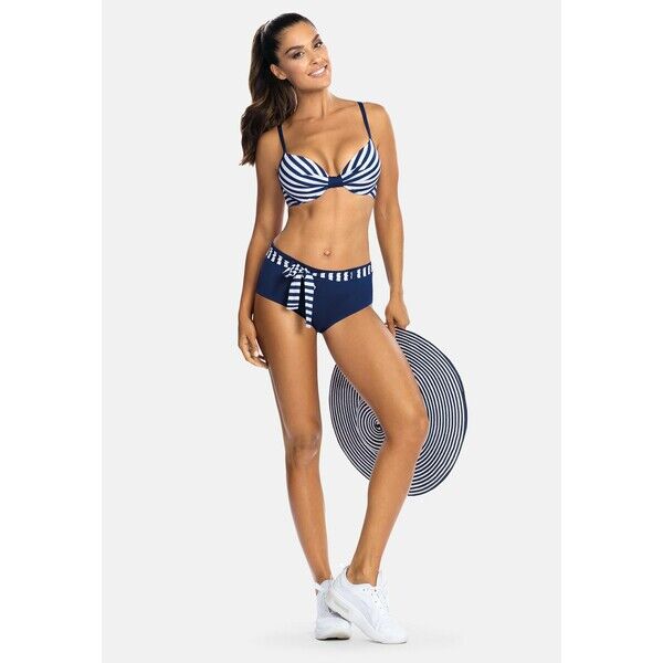 Feba Swimwear Dół od bikini ciemny granat marino FEP81I00Y