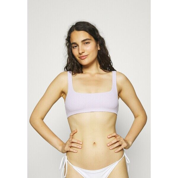 Weekday SAND SWIM Góra od bikini light purple/white WEB81J01V