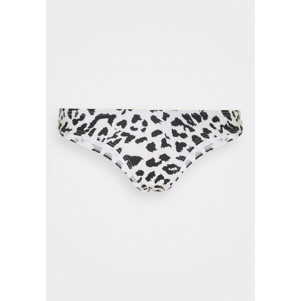 Wolf & Whistle BRAZILIAN BRIEF Dół od bikini white/black WOC81I00C