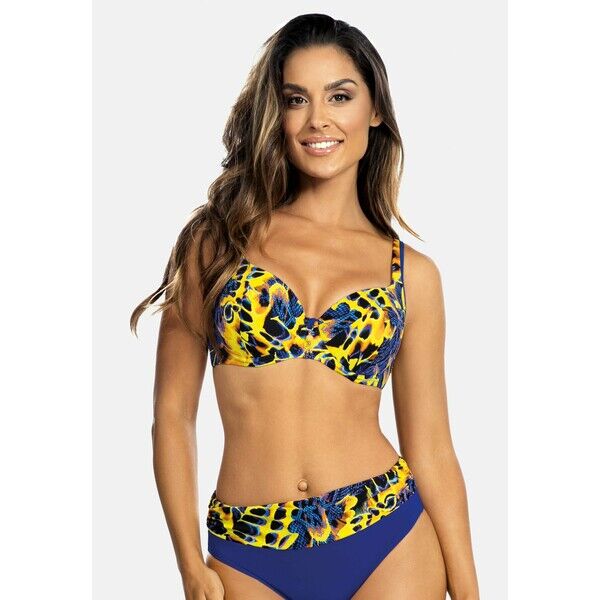 Feba Swimwear BUTTERFLY Góra od bikini yellow FEP81J00U