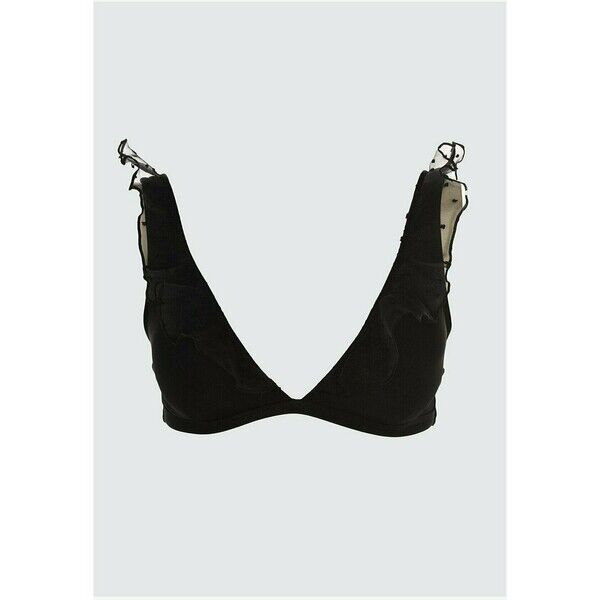 Trendyol Góra od bikini black TRU81J00N