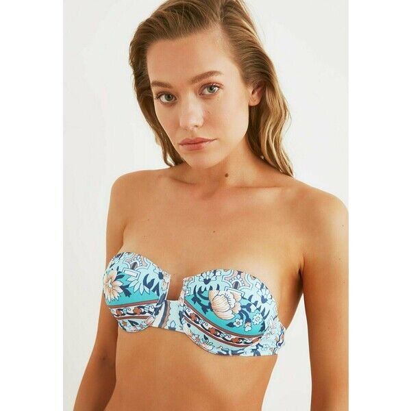 Trendyol Góra od bikini white TRU81J005