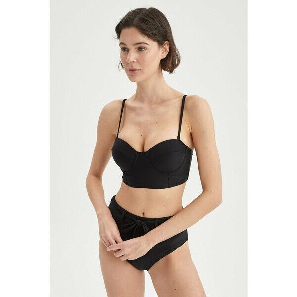 DeFacto Góra od bikini black DEZ81A021