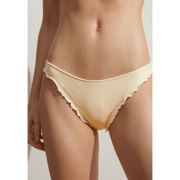 OYSHO SEAMLESS CURLY CLASSIC Dół od bikini off-white OY181I0GO