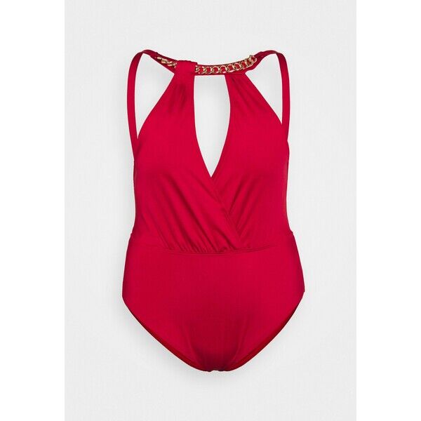 City Chic PALOMA Kostium kąpielowy red CIA81G01O