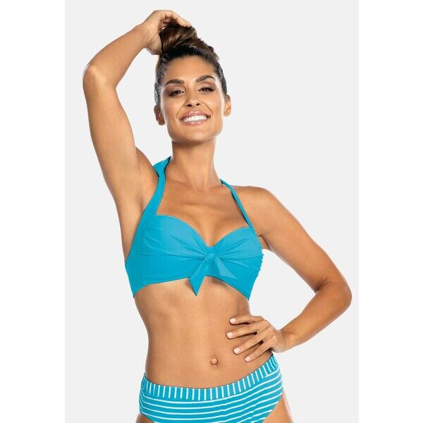 Feba Swimwear Góra od bikini jasnoniebieski FEP41I005