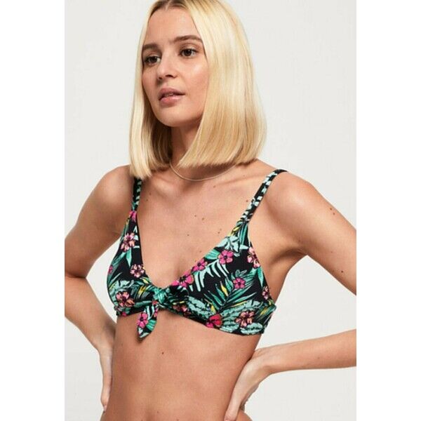 Superdry Góra od bikini black SU281J00L