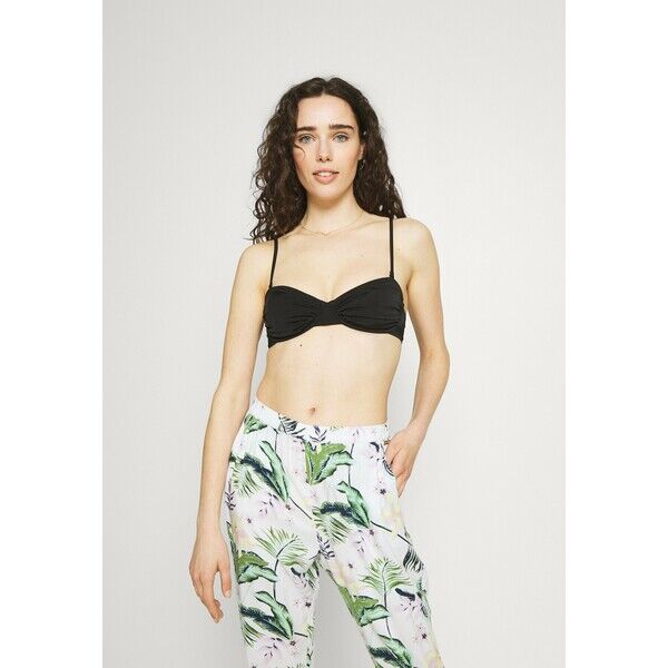 Monki Góra od bikini black dark MOQ81J000