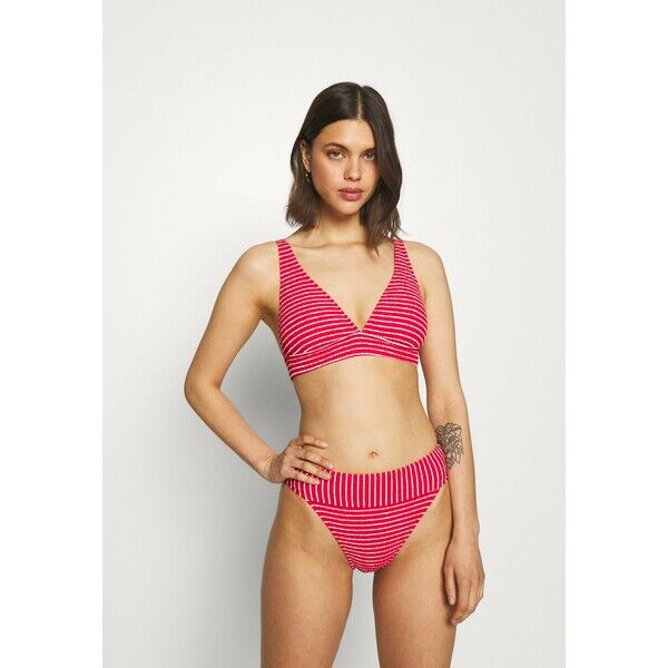 Seafolly SEASIDE LONGLINE Góra od bikini chilli red S1981J09X