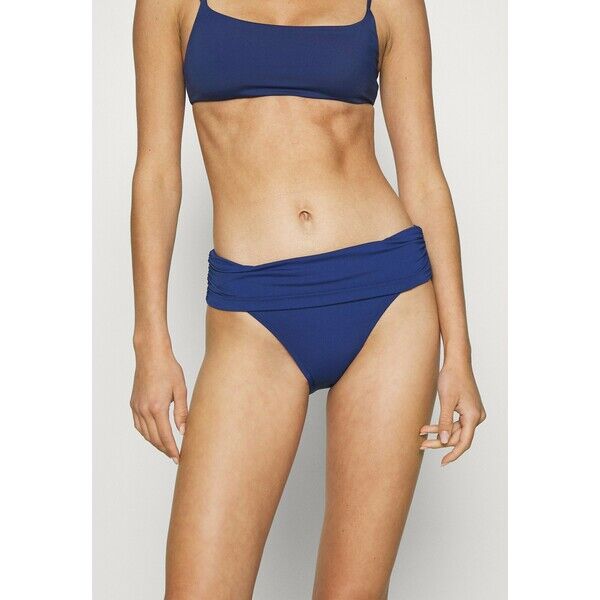 Lauren Ralph Lauren BEACH CLUB SHIRRED Dół od bikini blue L4281I00T