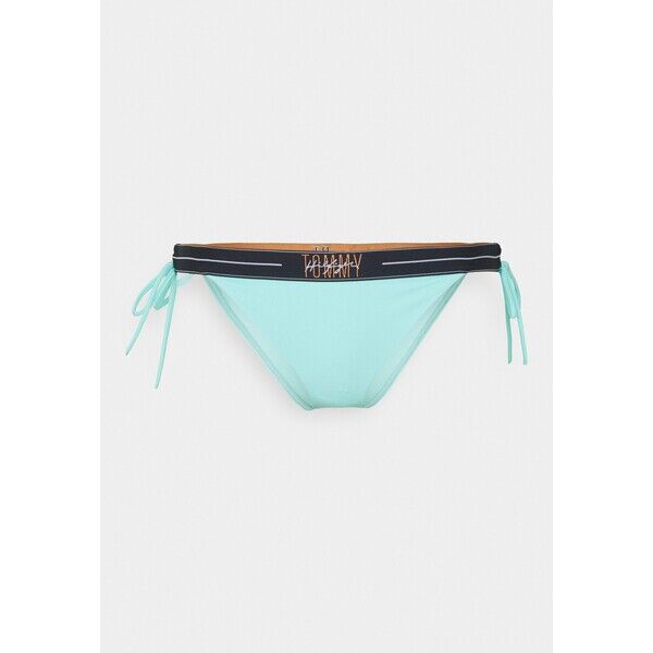 Tommy Hilfiger CHEEKY STRING SIDE TIE Dół od bikini miami aqua TO181I03Q