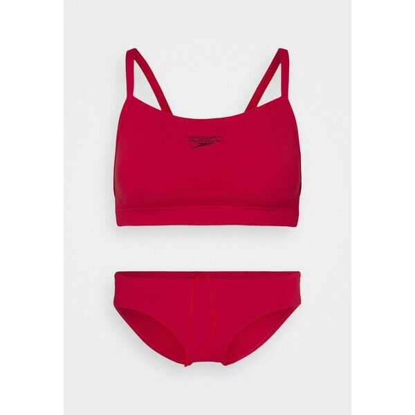Speedo ESSENTIAL ENDURANCE THINSTRAP SET Bikini fed red 1SP81L00R
