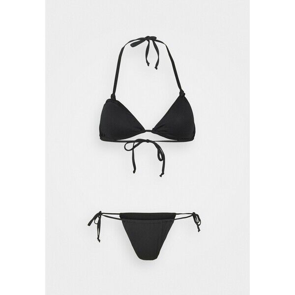 Nly by Nelly RUCHED UP Bikini black NEG81L006