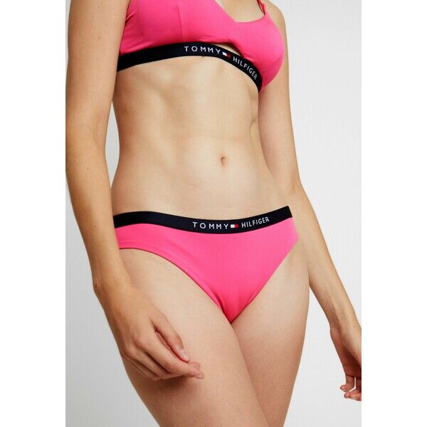Tommy Hilfiger CORE SOLID LOGO CLASSIC Dół od bikini shocking pink TO181I006-J11