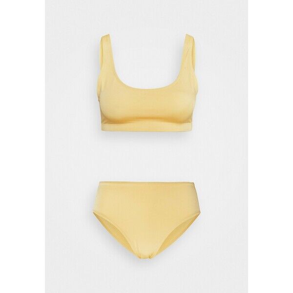 Monki Bikini yellow solid MOQ81L01T