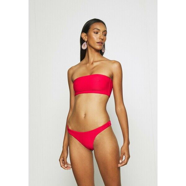 Seafolly ESSENTIALS TUBE TOP HIGH CUT PANT SET Bikini chilli S1981L007