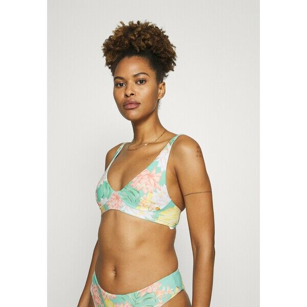 Rip Curl LA BONITA REVO CROP Góra od bikini teal RI781J03E