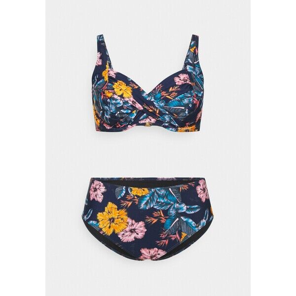 O'Neill BAAY RITA SET Bikini blue/yellow ON581L022
