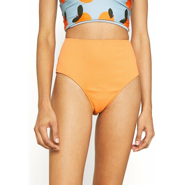 We Are We Wear TIA REVERSIBLE HIGH WAIST PANT Dół od bikini salmon/rust WEJ81I001