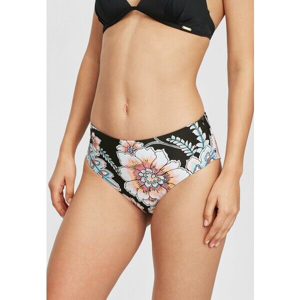 O'Neill MALTA BOTTOM Dół od bikini black with red ON581I01R