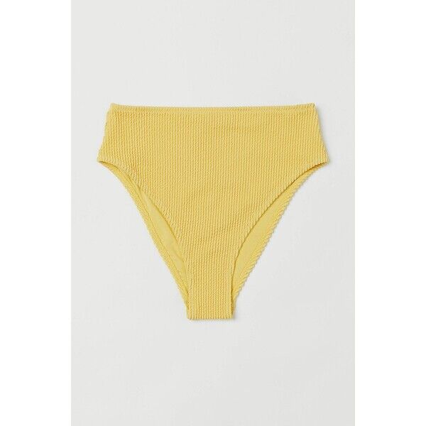 H&M Dół od kostiumu 0854679003 Jasnożółty