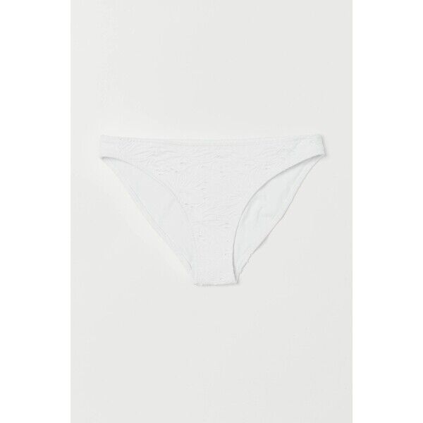 H&M Dół od kostiumu 0599580076 Biały/Koronka